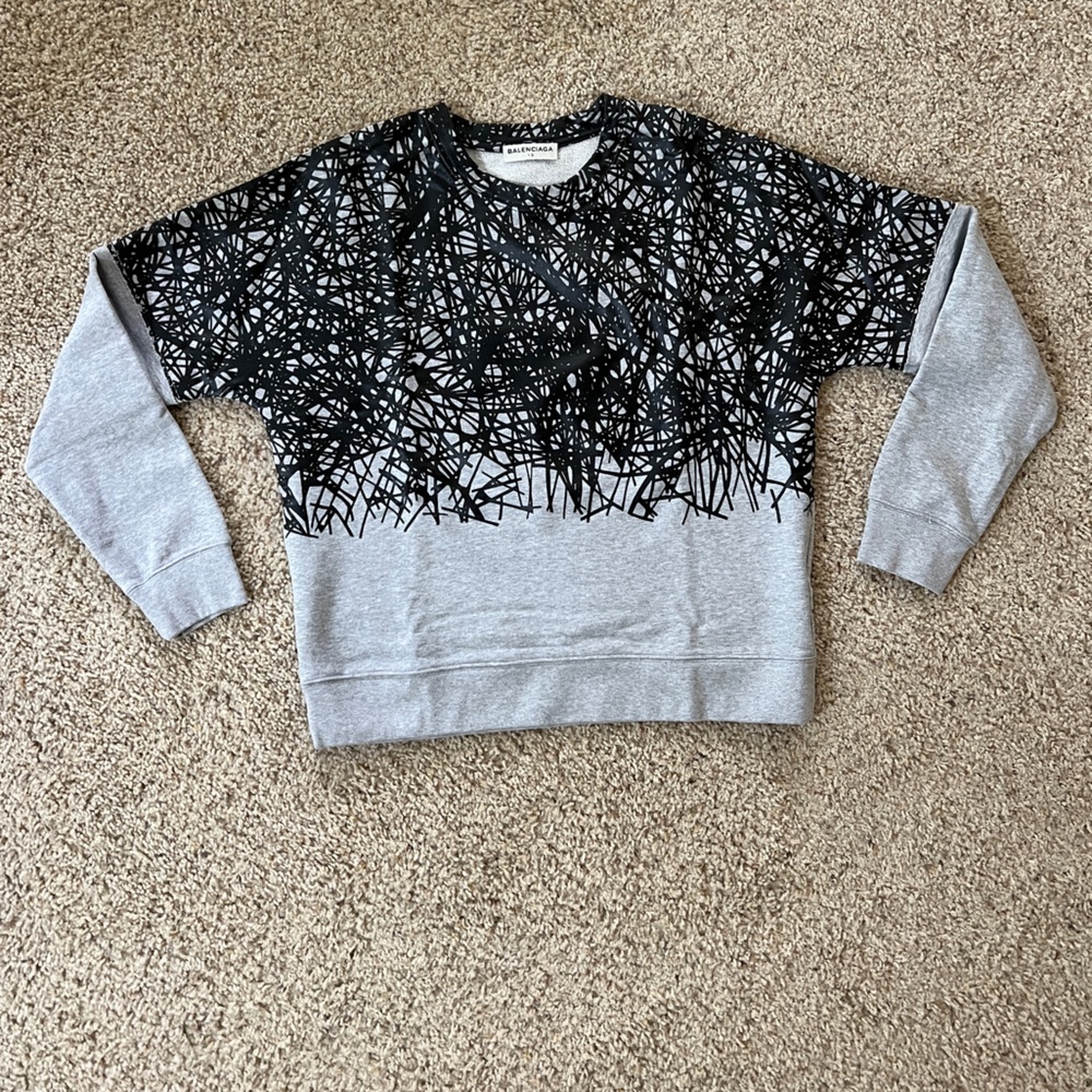 Balenciaga .T’S - graphic sweatshirt - size M